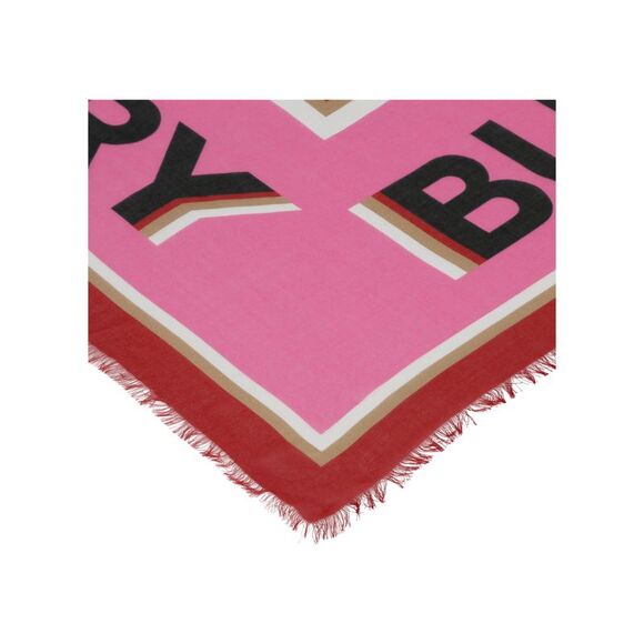 Burberry Logo Printed Scarf Womens - Picture 2 of 2